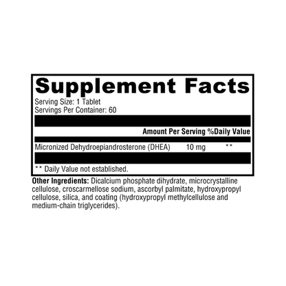 DHEA Micronized 10mg