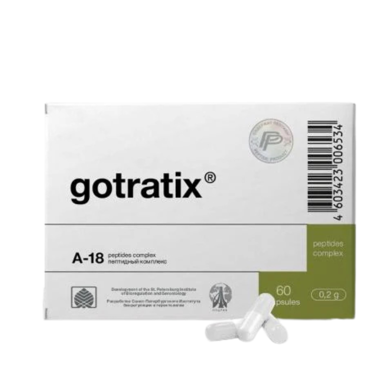 Gotratix - A-18 Muscle Peptide Bioregulator - 60 Capsules