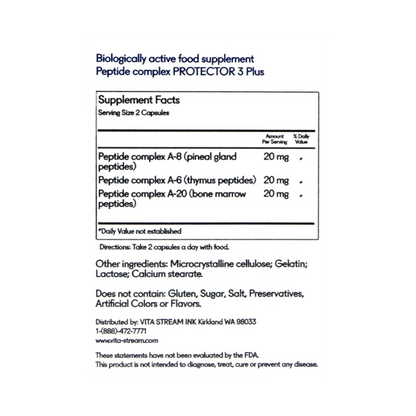 Protector 3 Plus - Immune System Peptide Complex