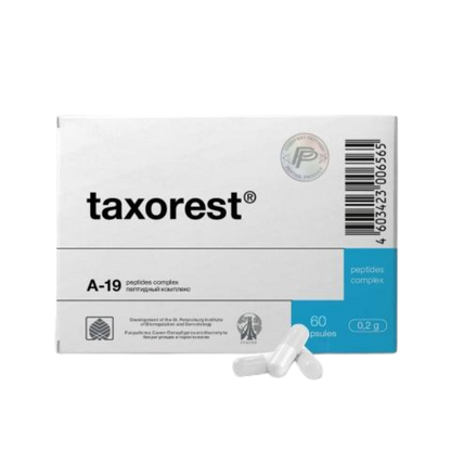 Taxorest - A-19 Lung Peptide Bioregulator - 60 Capsules